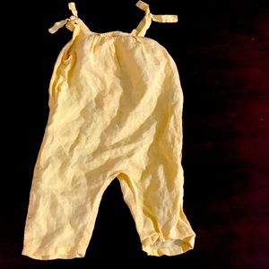 Zara toddler linen jumpsuit